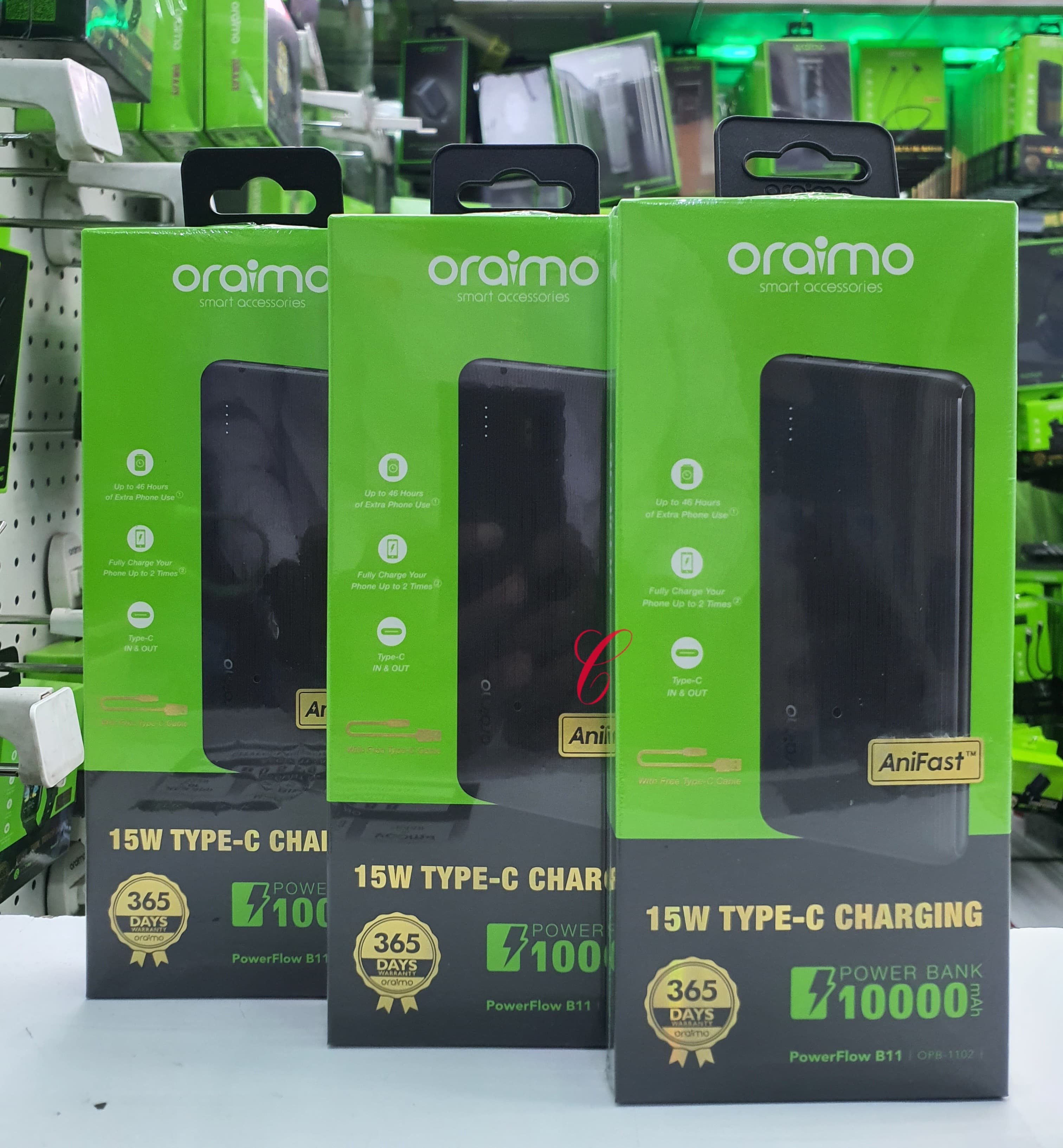 ORAIMO POWERFLOW B11 OPB-1102 15W 10000mAh power bank