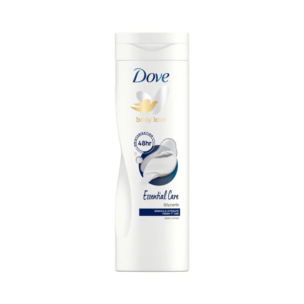Dove Body Love, Essential Care Glycerin Lotion 400ml