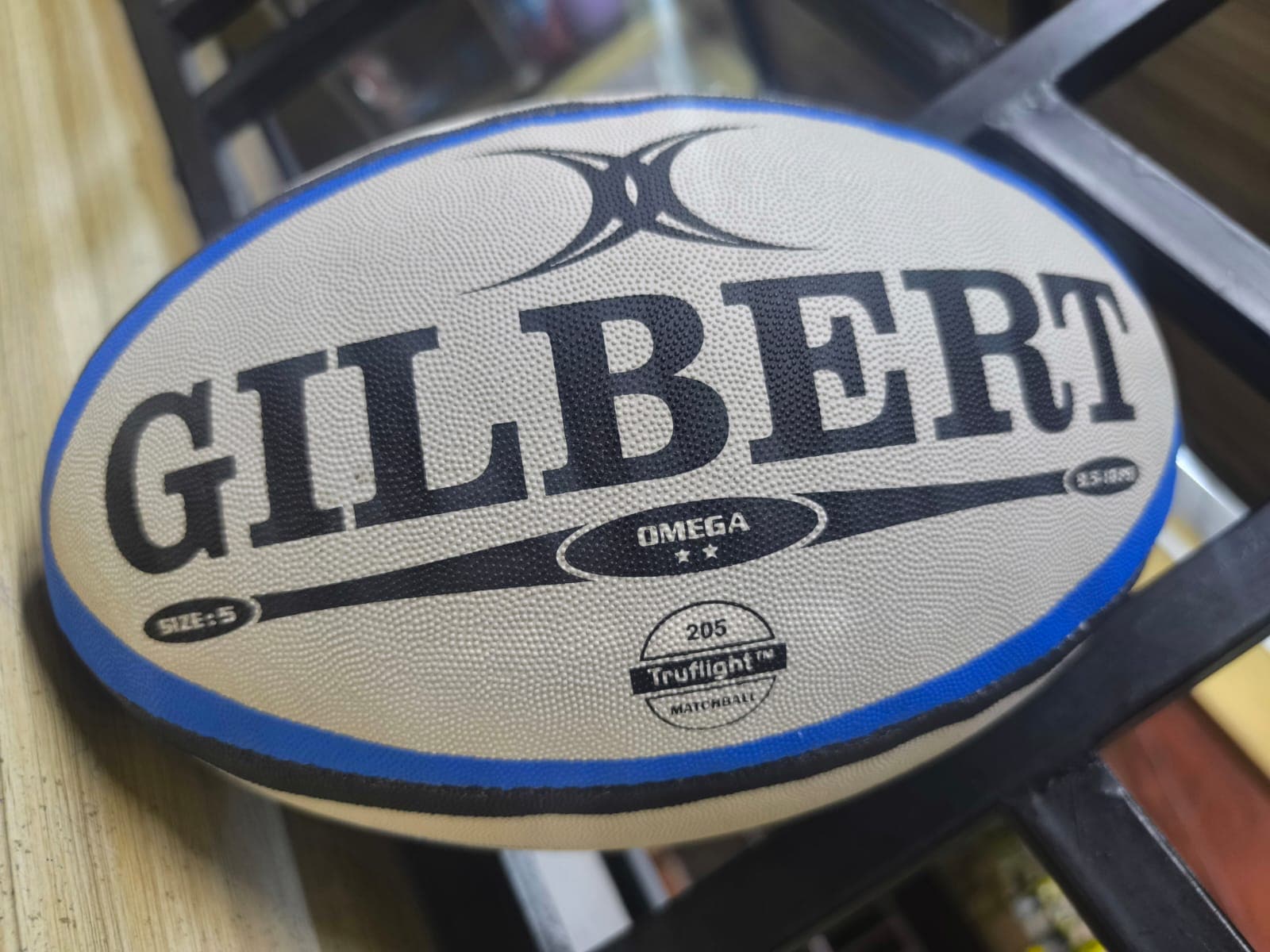 Gilbert Omega 205 Rugby Match Ball – Size 5 gallery 2
