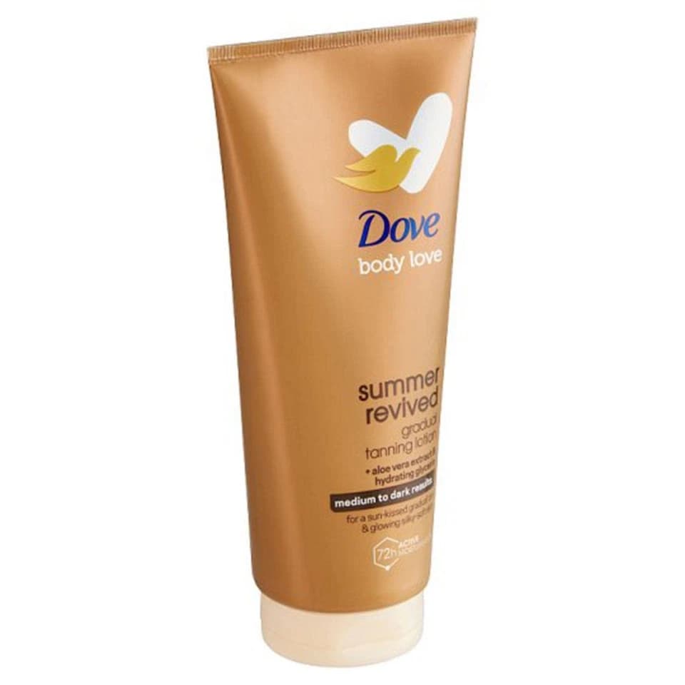 Dove Body Love Summer Revived Gradual Tanning Lotion- Medium to Dark 200ml gallery 3